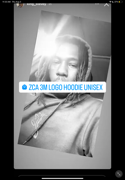 ZCA 3M LOGO HOODIE UNISEX